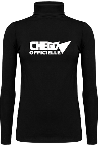 Tee shirt col Roulé femme Chego Officielle