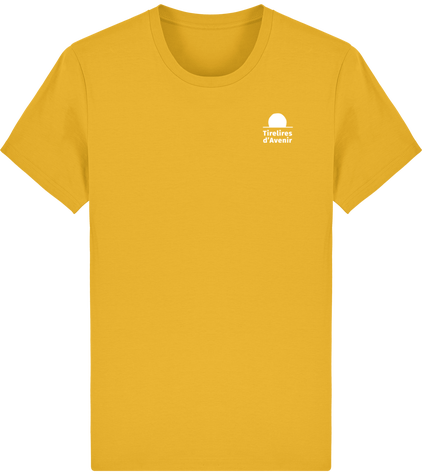 T-shirt - Logo Blanc brodé - Choix multicolores