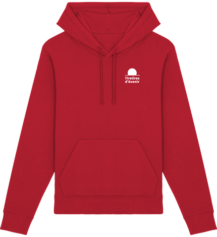 Sweat-Shirt Capuche - Logo Blanc brodé - Choix multicolores