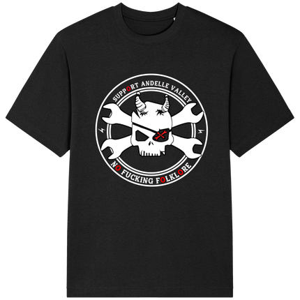 T-shirt unisexe Lourd coupe Loose FREESTYLER
