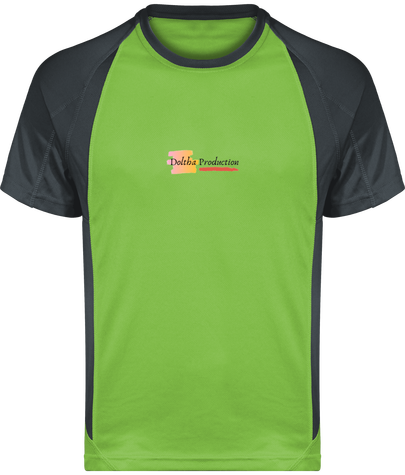 T-Shirt Sport Bicolore Unisexe DP Large