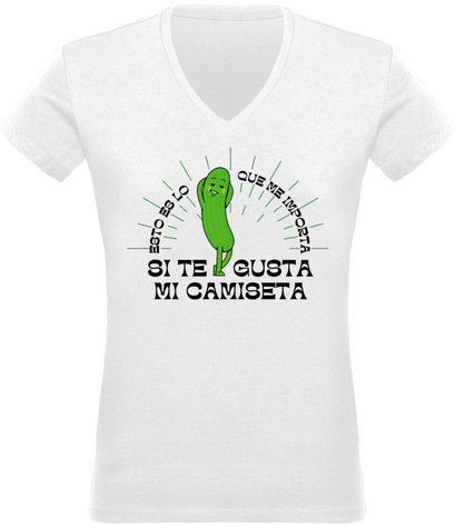 Camiseta pepino mujer