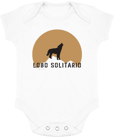 Body bebe lobo solitario