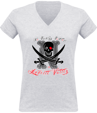 Tshirt Col V 180g Femme