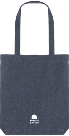 Tote Bag - Logo Blanc brodé - Choix multicolores