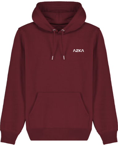 Sweat Capuche Unisex Coton Bio - A2KA (Broderie)