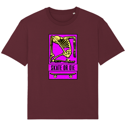 Skate or Die - Pink - Front