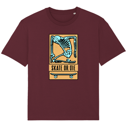 Skate or Die - Orange - Front
