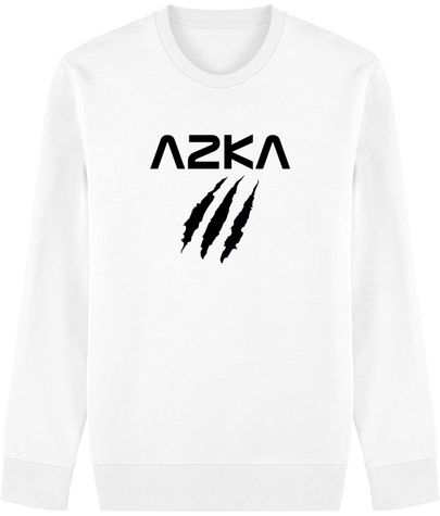 Sweat Col Rond Unisexe Coton Bio - A2KA (Broderie)