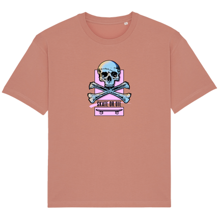 Skate or Die - Pink Skull - Front