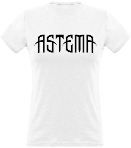 Women T-Shirt - Astema Simple Black Logo