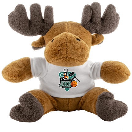 Peluche élan avec T Shirt