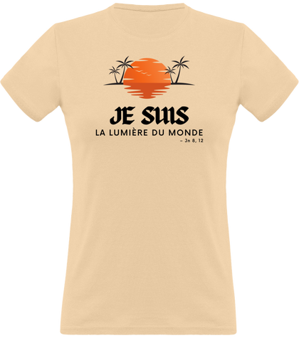 T-Shirt - Je suis Jn 8, 12 NOIR