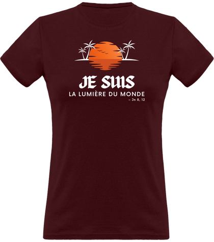 T-Shirt - Je suis Jn 8, 12 BLANC