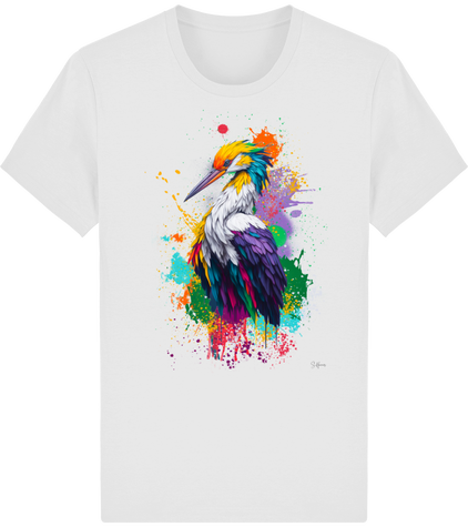 Cigogne pop art
