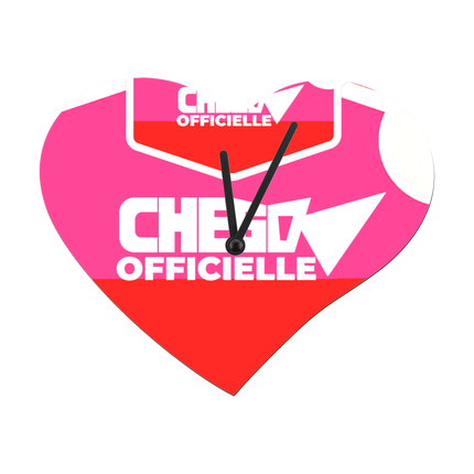 Horloge chego officielle coeur