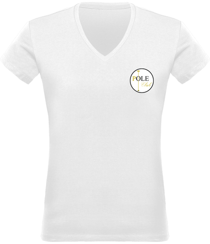 T-shirt Col V Femme 180 gr