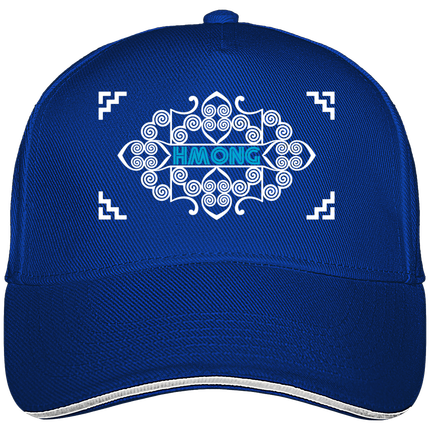 HMONG bleu/blanc