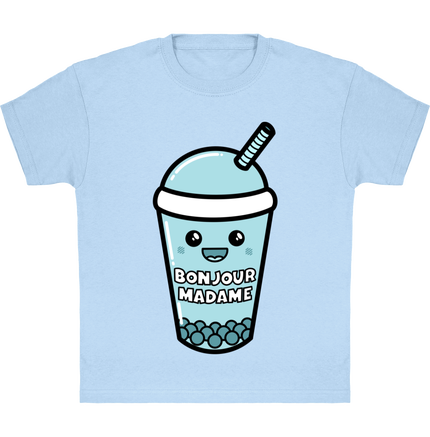 T-Shirt Enfant Bubble Tea Blue