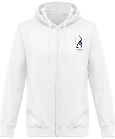 Sweatshirt à capuche zippé Adulte (logo dos)