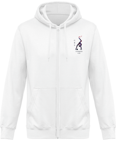 Sweatshirt à capuche zippé Adulte