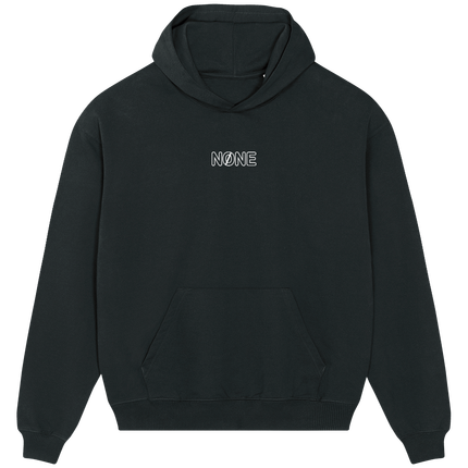 None classic - logo white sweat