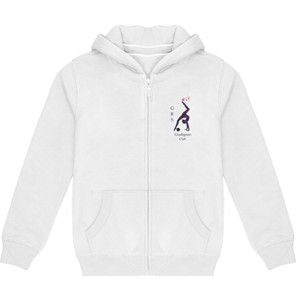 Sweatshirt zip enfant (logo devant)