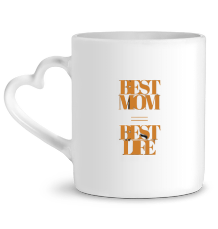 Mug cœur best mom 