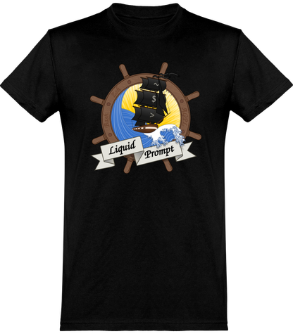 Man T-shirt Liquid Prompt