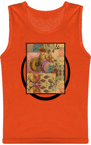 Linda Cluster - Golden Falling Leaves and animals