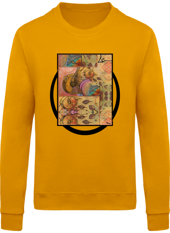 Linda Cluster - Golden Falling Leaves and animals