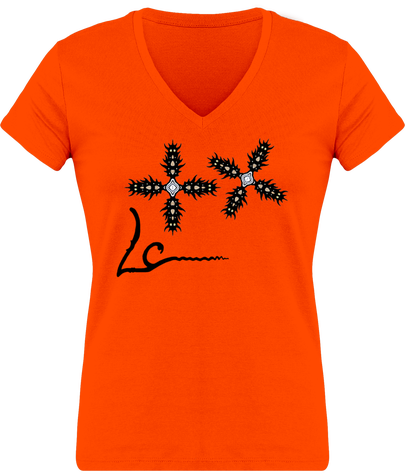 Linda Cluster - 2 Blacks Flowers