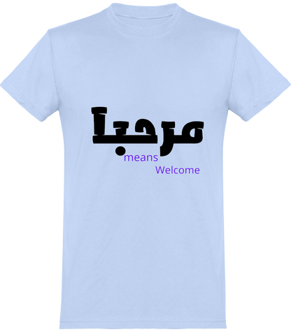 tee shirt homme welcome