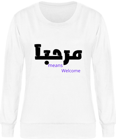 Sweat col rond welcome