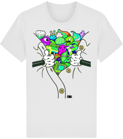 Tee-shirt Doodle Open Shirt 2 (H)