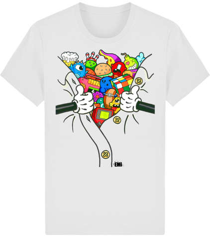 Tee-shirt Doodle Open Shirt 1 (H)