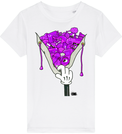Tee-shirt Doodle Sweat Purple (E)