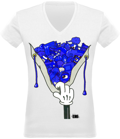Tee-shirt Doodle Sweat Blue (F)