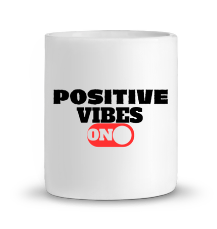 mug céramique positive vibes