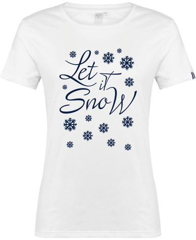 Let it snow et flocons de neige
