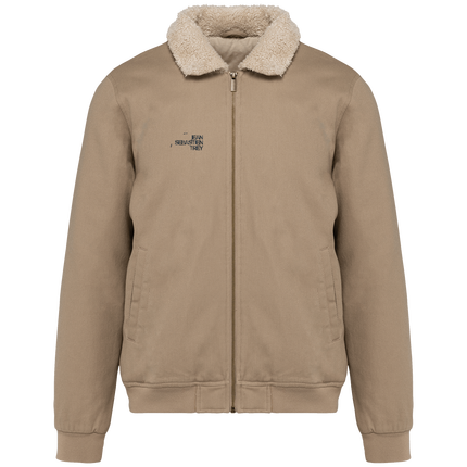 Veste col sherpa unisexe