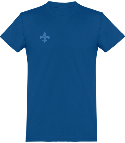 Fleur de lys bleu royal