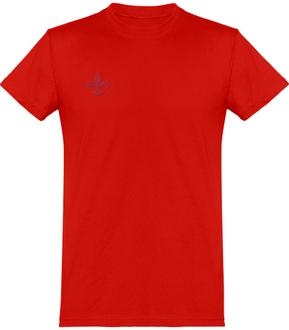 Fleur de lys rouge sang