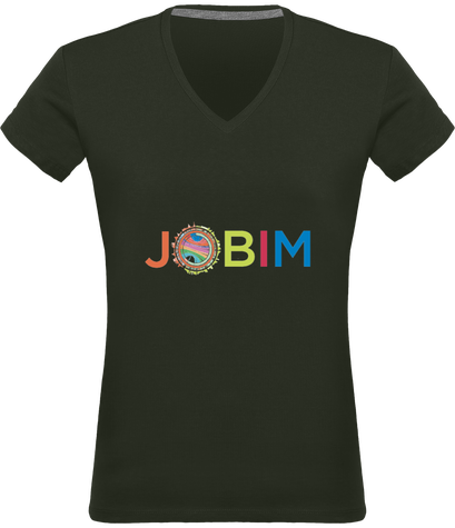 Tee-shirt Col V Femme - Version JOBIM