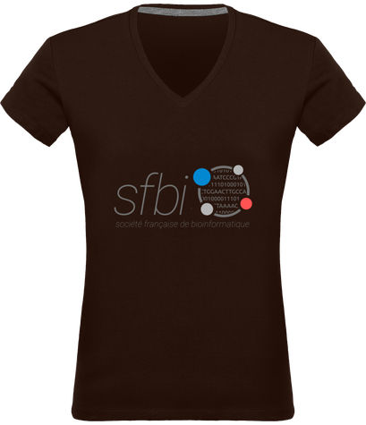Tee-shirt Col V Femme - Version SFBI