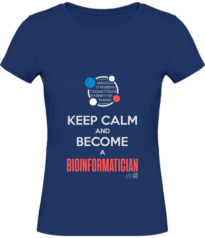 Tee-shirt Col Rond Femme - Version Keep calm
