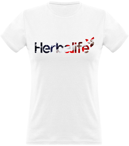 T-SHIRT FEMME HERBALIFE USA 