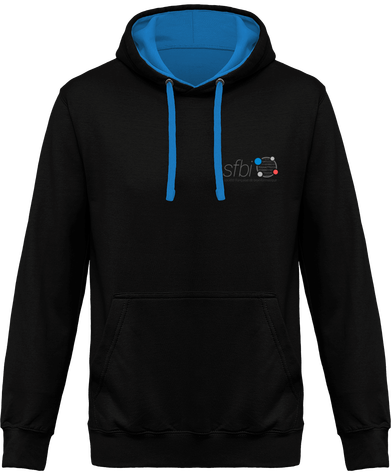 Sweat-shirt capuche - Version Keep calm (motif à l'arrière)