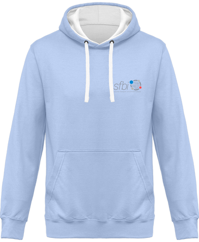 Sweat-shirt capuche - Version Eat Sleep Code Repeat (motif à l'arrière)