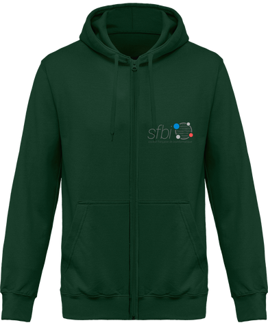 Sweat-shirt zip - Version JOBIM (motif à l'arrière)